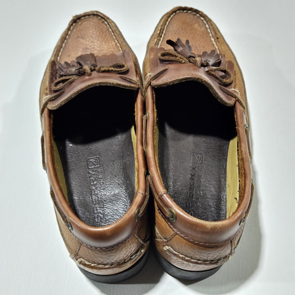 Sperry Top-Sider Leather Loafers Tassel Brown Mens 9M Boat Shoes Preppy Classic main image 12